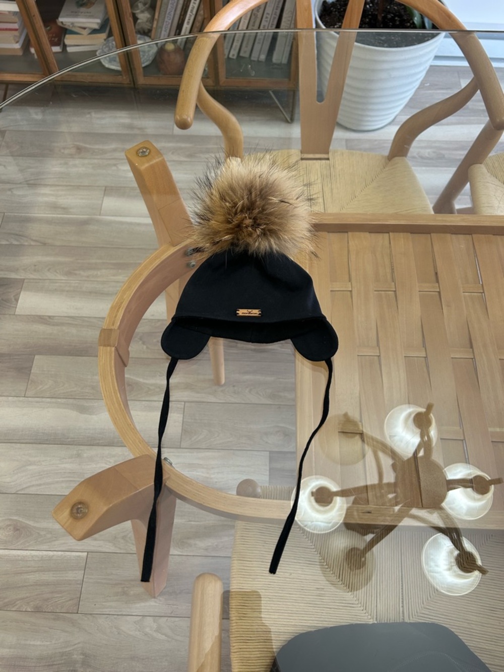 Baby Winter Hat Fur Pom